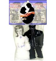 MARRIAGE VOODOO DOLL SET MALE / FEMALE